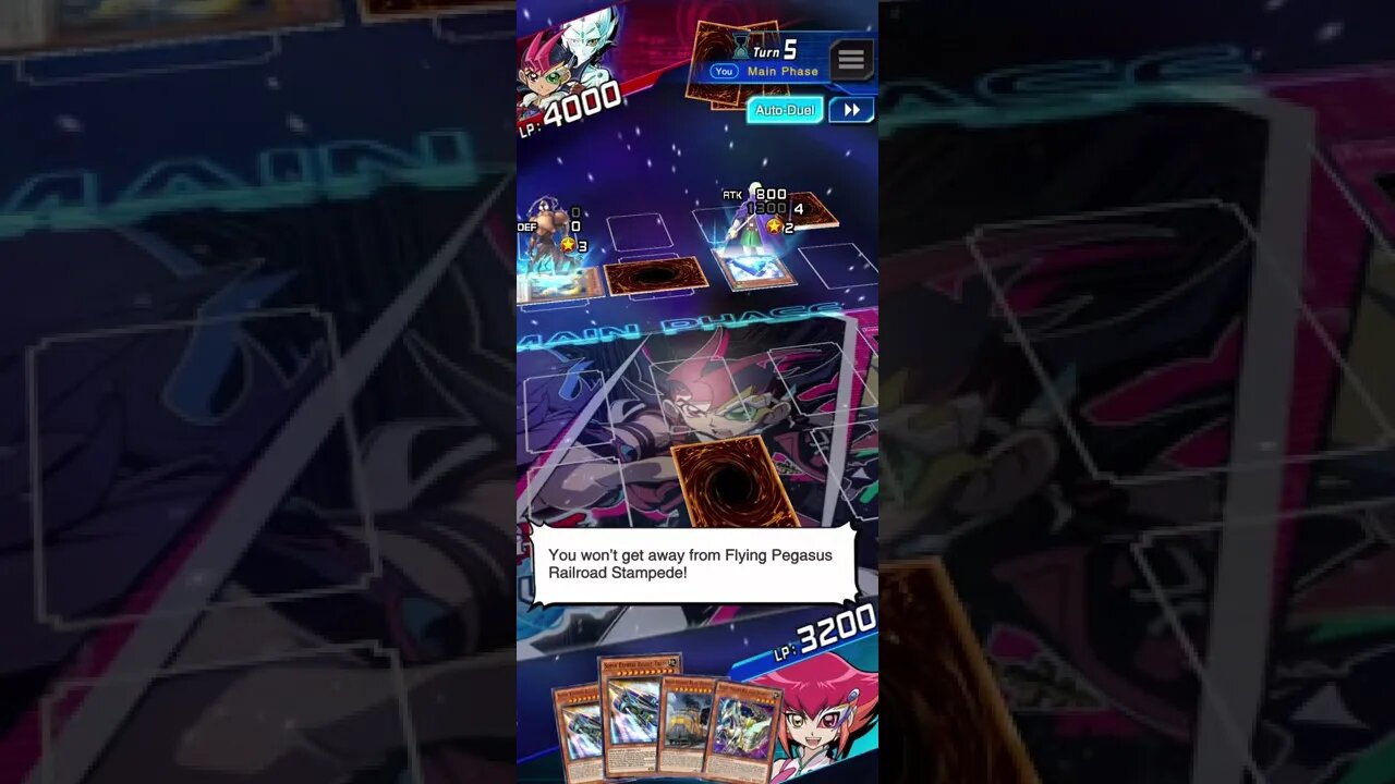 Yu-Gi-Oh! Duel Links - Flying Pegasus Railroad Stampede!