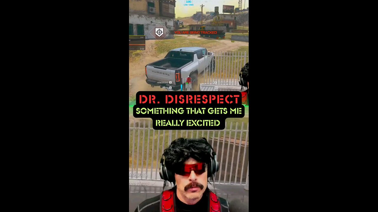 DrDisrespect Something That Gets Me Really Excited