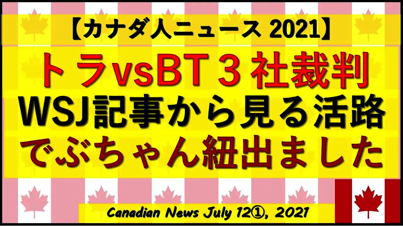 トラvsビッグテック3社裁判 WSJ記事から見る活路 紐－－－－!!!