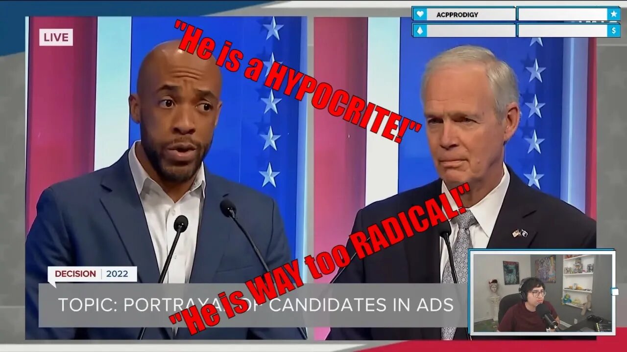 You PAY Their Wage | Wisconsin Senate Debate | Ron Johnson vs Mandela Barnes