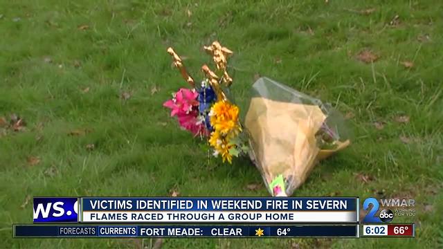 Names of victims killed in fatal Severn group home fire released