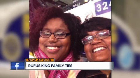 Rufus King principal, her mom come full circle