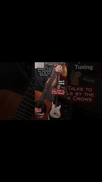 Acoustic intros all guitarists love to play ep 1 #shorts