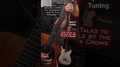 Acoustic intros all guitarists love to play ep 1 #shorts
