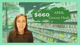 1 MONTH OF GROCERY HAULS | HAVE I BLOWN THE BUDGET?