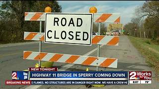 Highway 11 Bridge Coming Down