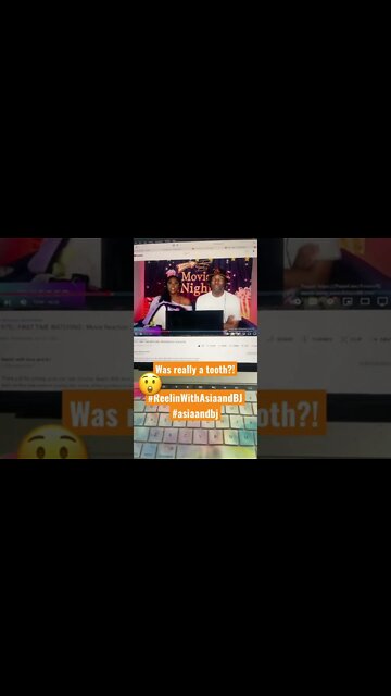 Asia’s Scream of a lifetime watching Jaws! Lol! 😆🫣 #Shorts #asiaandbj