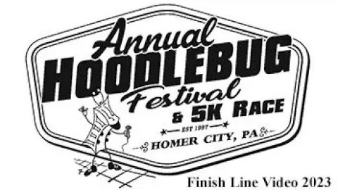 Hoodlebug 5k Finish Line Video 2023