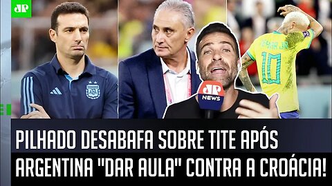 "EU FALO, cara! Eu DUVIDO que o Tite TERIA A CORAGEM de..." Pilhado DESABAFA na Copa do Mundo!