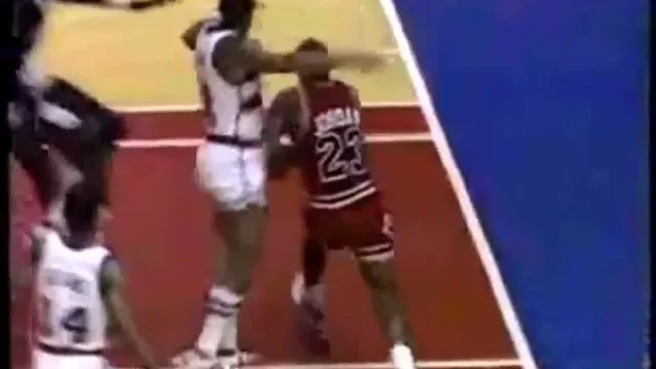 WOULD THIS HAVE MADE A GREAT NBA COMMERCIAL BACK IN THE DAY?