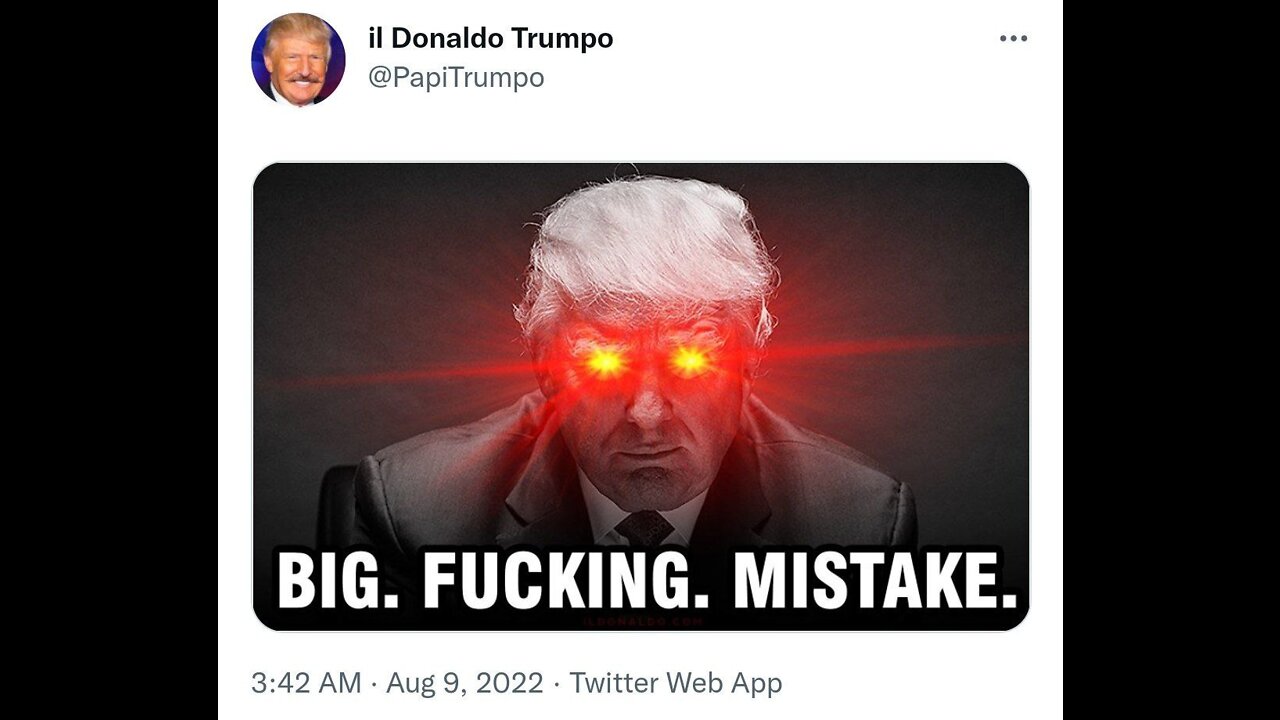 CORRUPTION Big Effing Mistake!