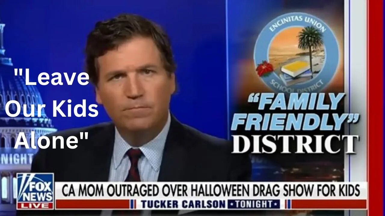 Mum Destroys School For Halloween Drag Show By Tucker Carlson