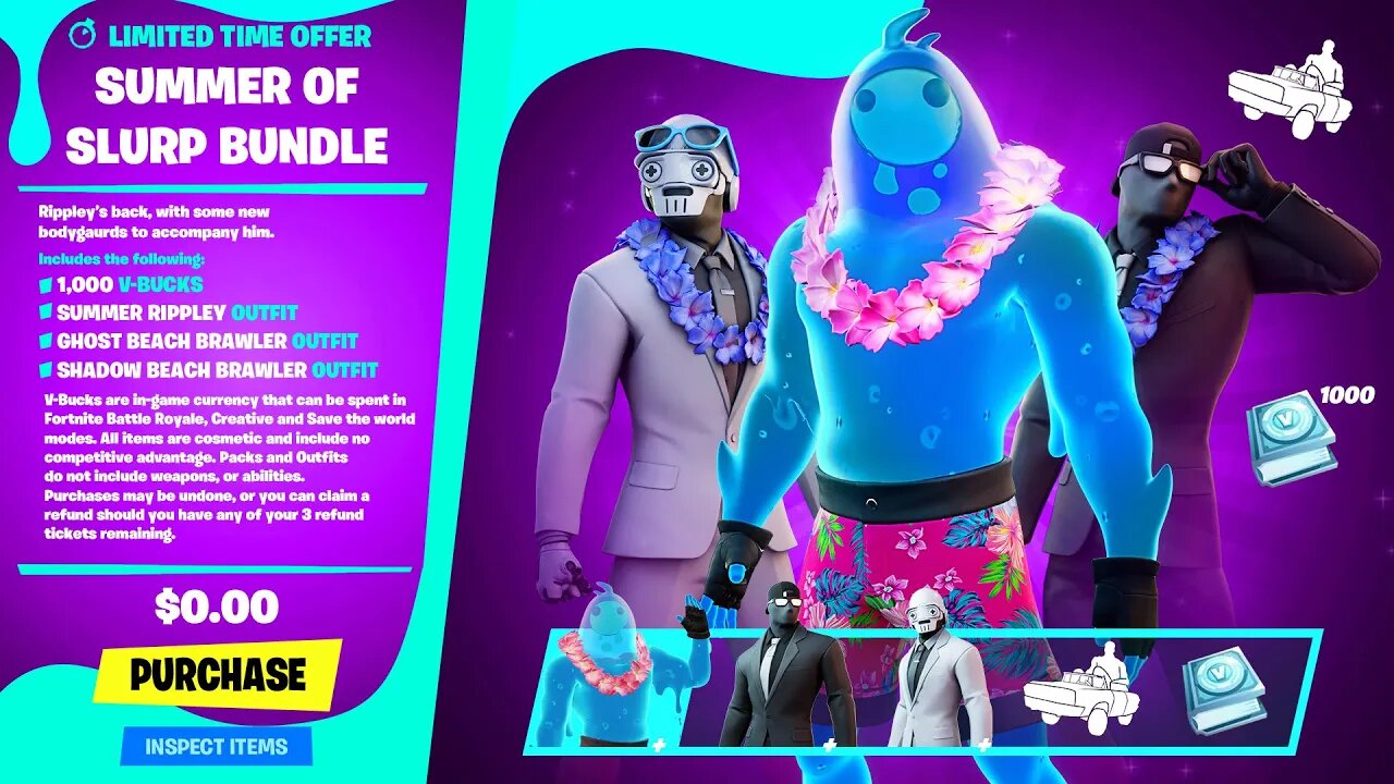 SECRET BUNDLE NOW in FORTNITE!