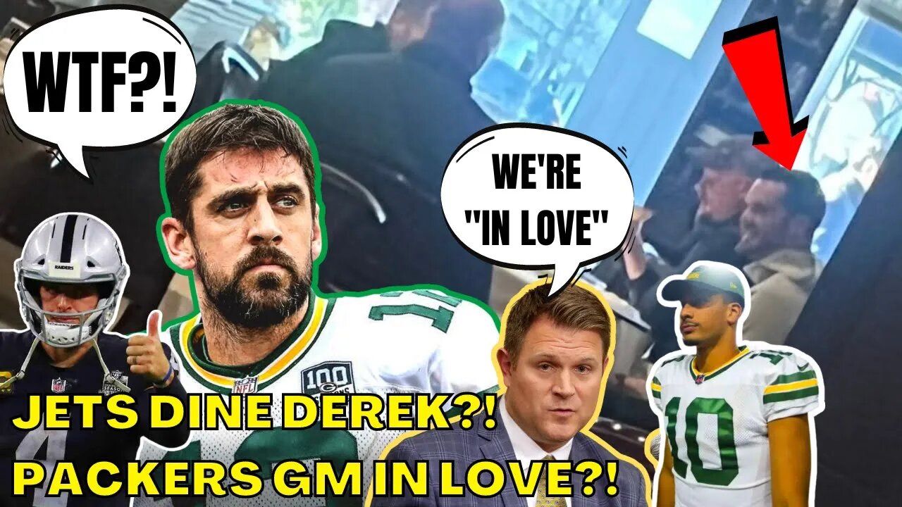 Derek Carr EATS with the JETS?! Packers GM Says Ready To START Jordan Love over Aaron Rodgers?!