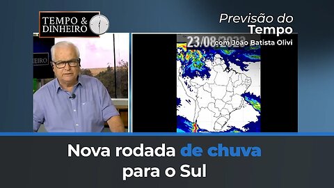 Nova rodada de chuva para o Sul do Brasil com chegada de ciclone extratropical