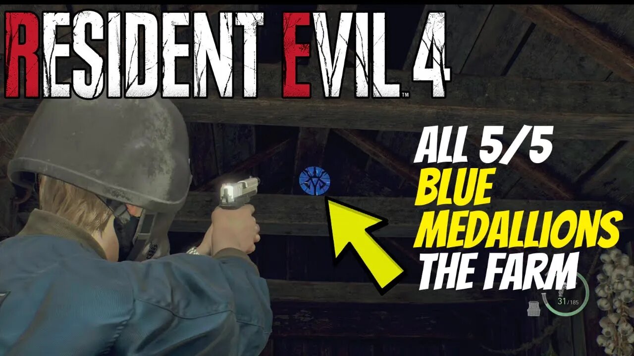 RE4 Remake: Where To Find All The Blue Medallions - The Farm