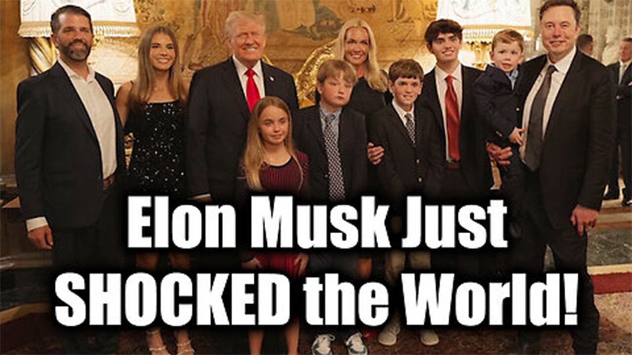 Elon Musk Just SHOCKED the World!>>