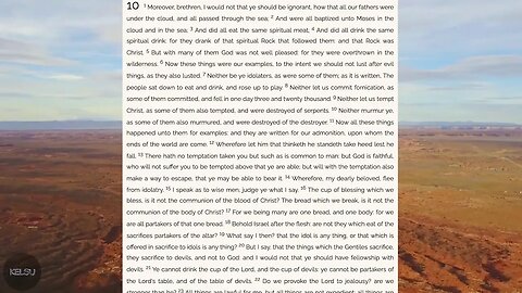 Coomer Landlord Narrates The 1611 King James Bible 24/7 - Audio TTS Authorized KJV Live