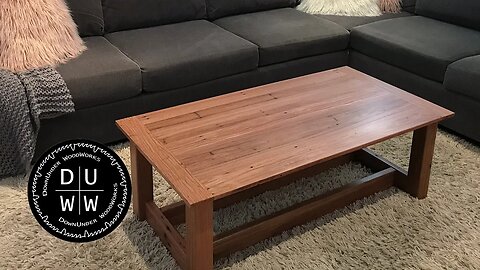 Coffee table build - Part 2 - It's done