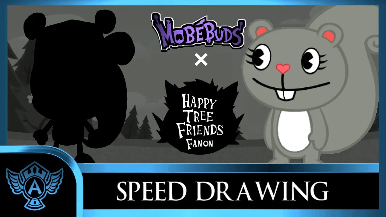 Speed Drawing: Happy Tree Friends Fanon - Silver | Mobebuds Style