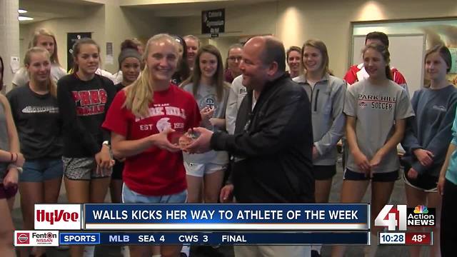 Alison Walls earns Hy-Vee Athlete of the Week