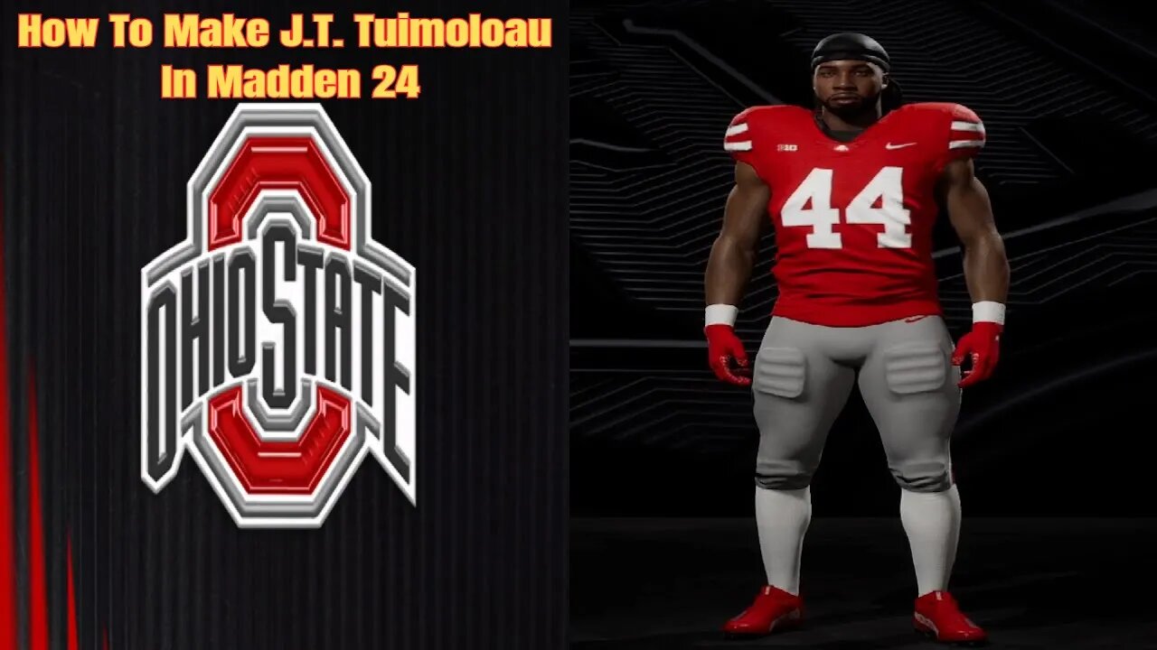 How To Make J T Tuimoloau In Madden 24