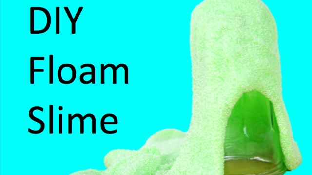 DIY Floam slime