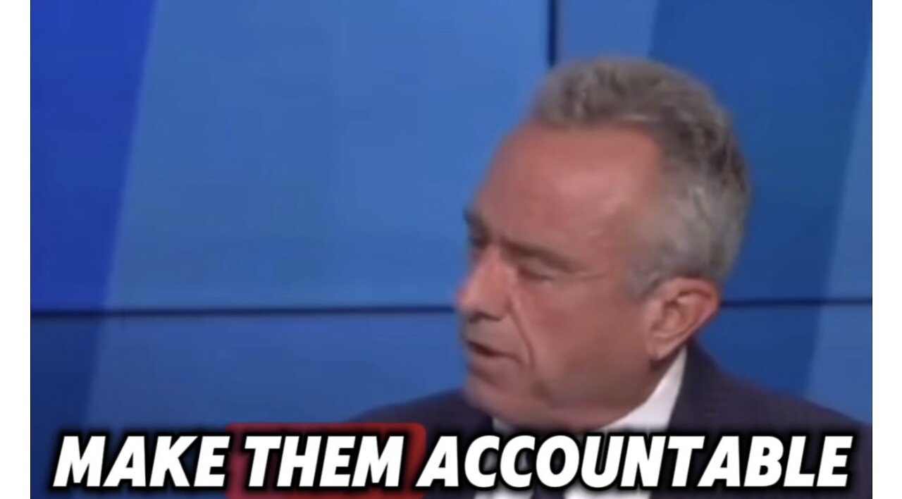 RFK JR. Proposes REMOVING IMMUNITY PROTECTIONS FROM VACCINE MANUFACTURERS!