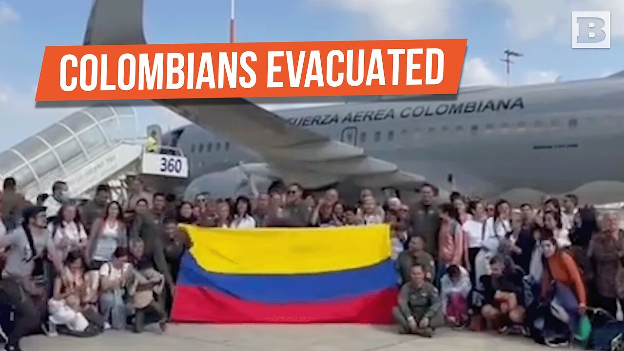 Colombian Airforce Evacuates Citizens from Israel Amid Conflict - Where's the USAF????