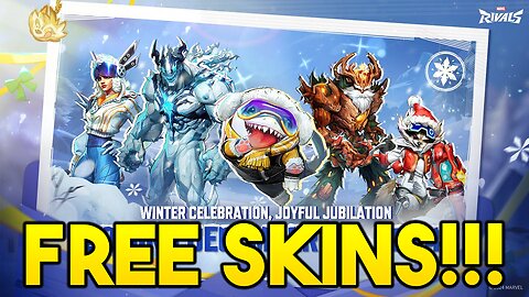Winter Is Coming To Marvel Rivals...Winter Celebration Event Plus A Free Skin & More!!!