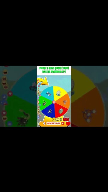 PAUSE E DIGA QUEM É VOCÊ ROLETA POKÉMON Nº2 #shorts