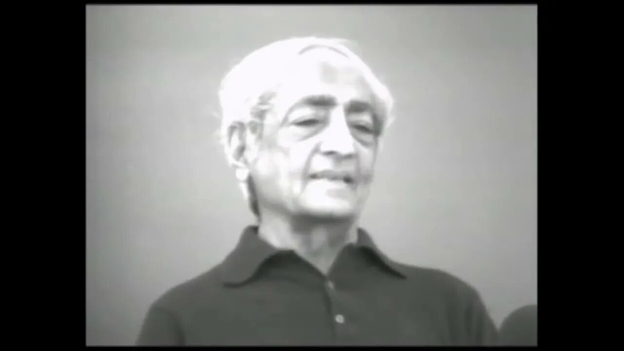 A mind that is free J Krishnamurti