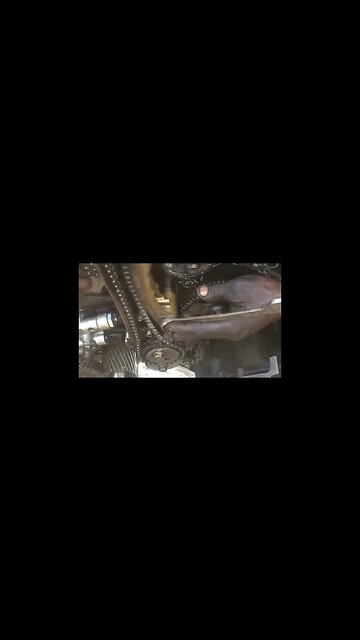 MITSUBISHI 4M40 - TIMING CHAIN INSTALL