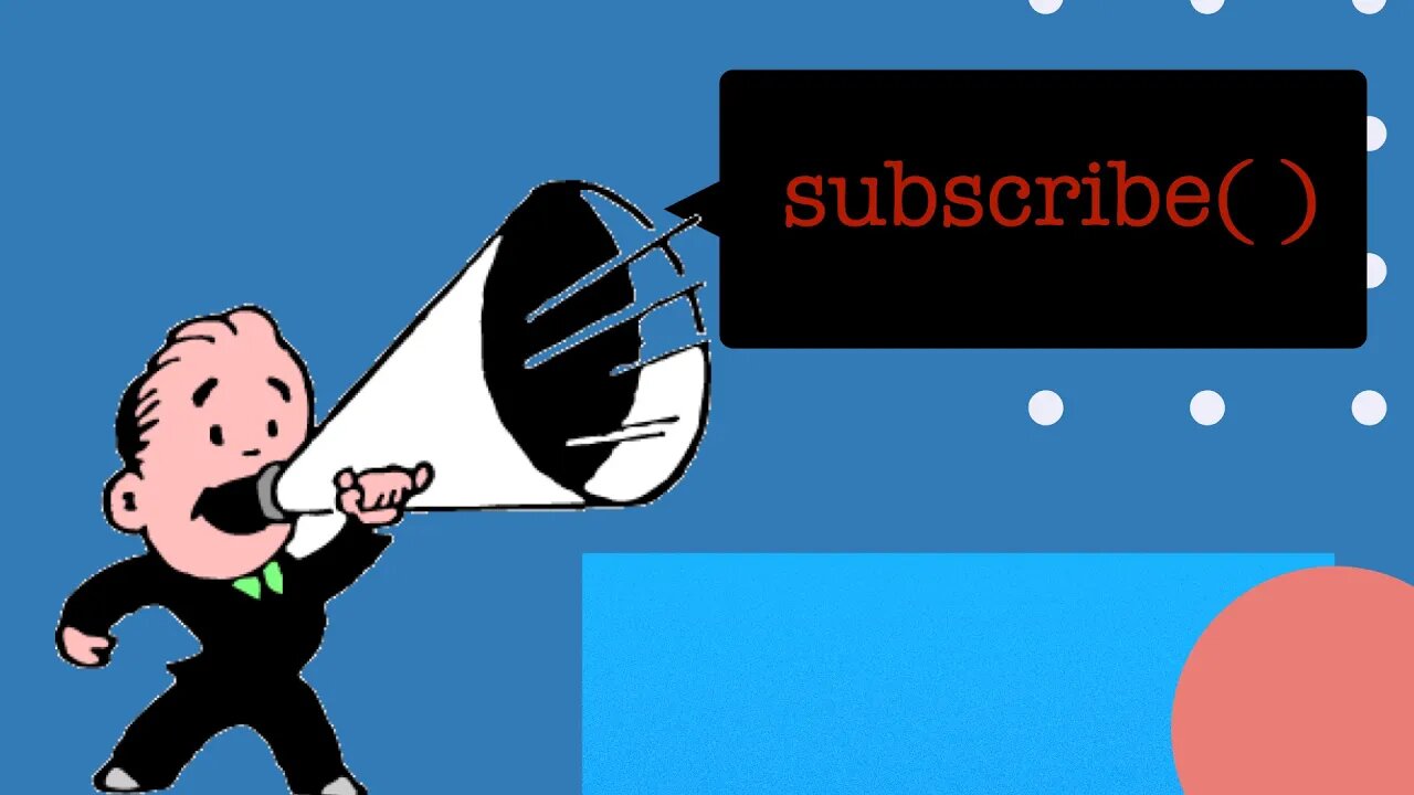 12 Calling subscribe on reactive sources (Reactive programming with Java - full course)