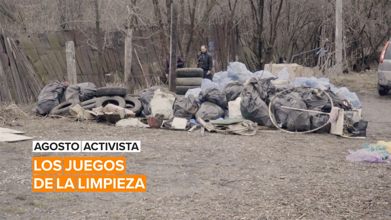 Agosto activista: Andrei convirtió el reciclaje en deporte