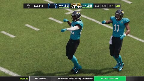 FotF Week 18 Offense Only Madden 22 on Stadia