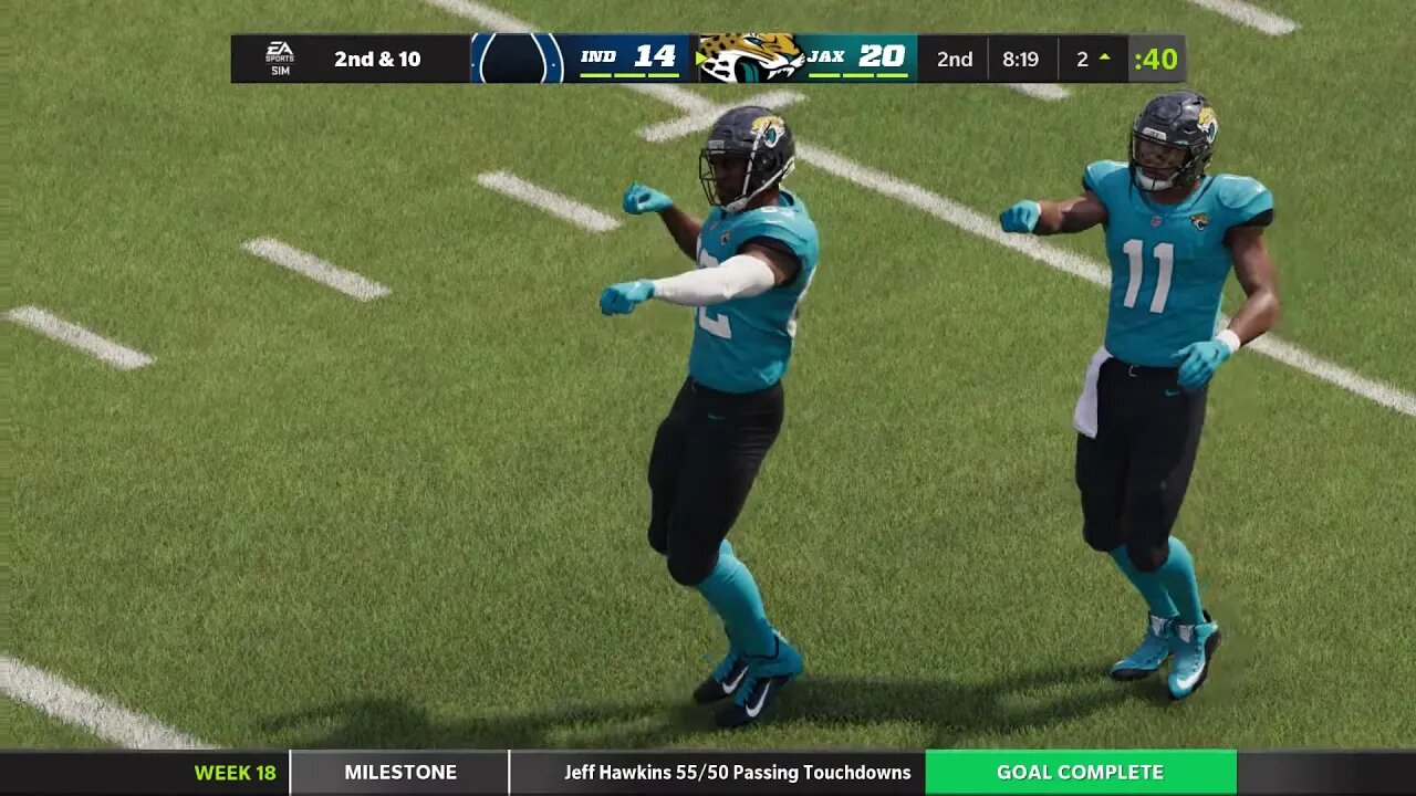 FotF Week 18 Offense Only Madden 22 on Stadia
