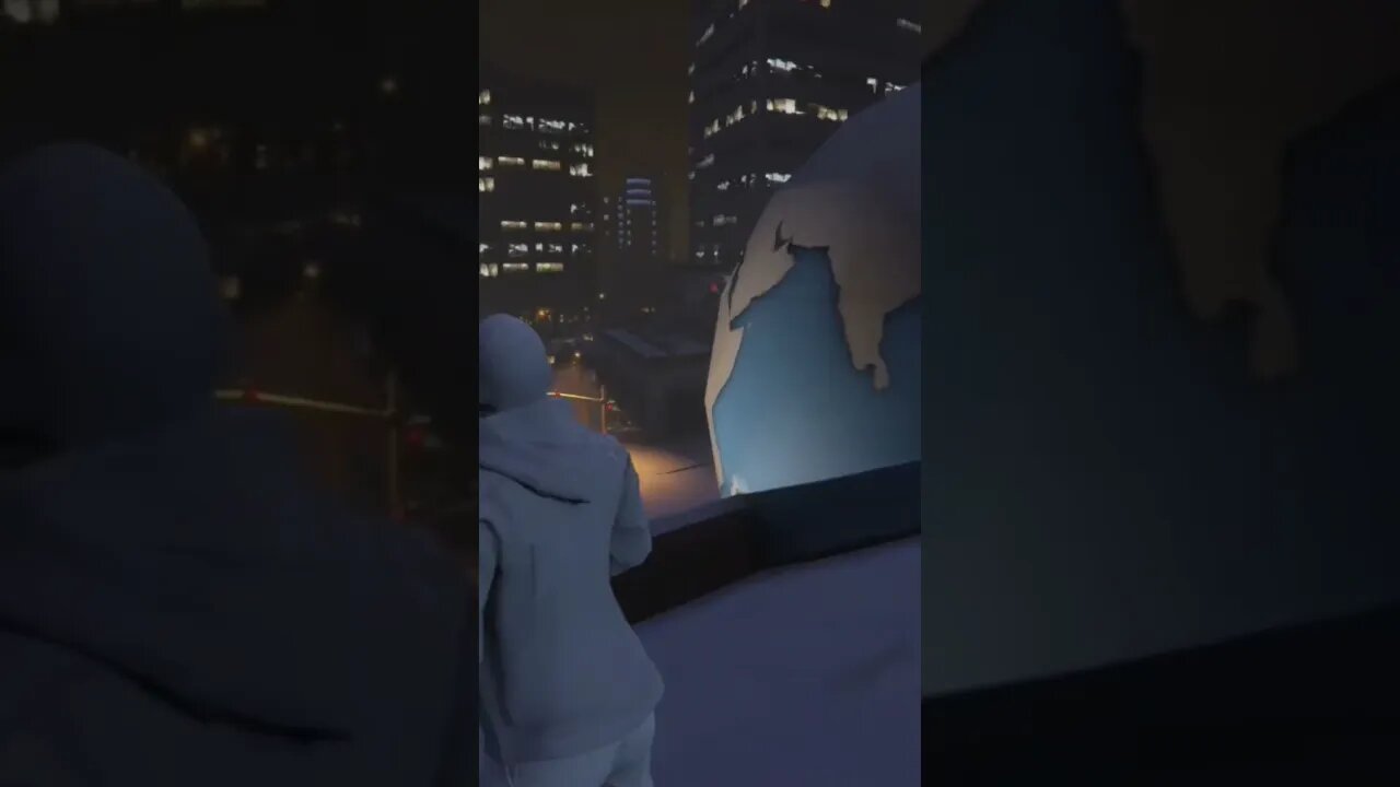 GTA Friend Pinned Down by Rooftop Sniper - #gta5 #online #random #moments #funny #tryhard #sniper