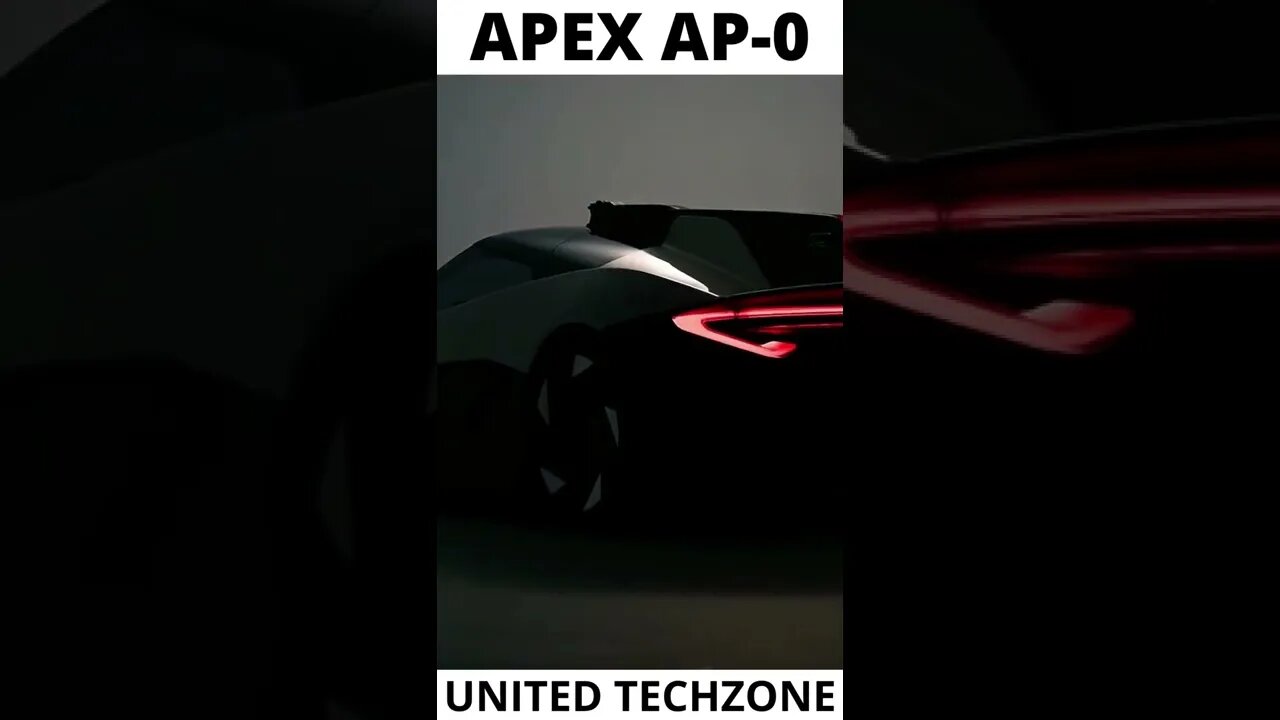 APEX AP-0 SUPER SPORTS EV NEW CONCEPT #shorts 🤩#Supercar