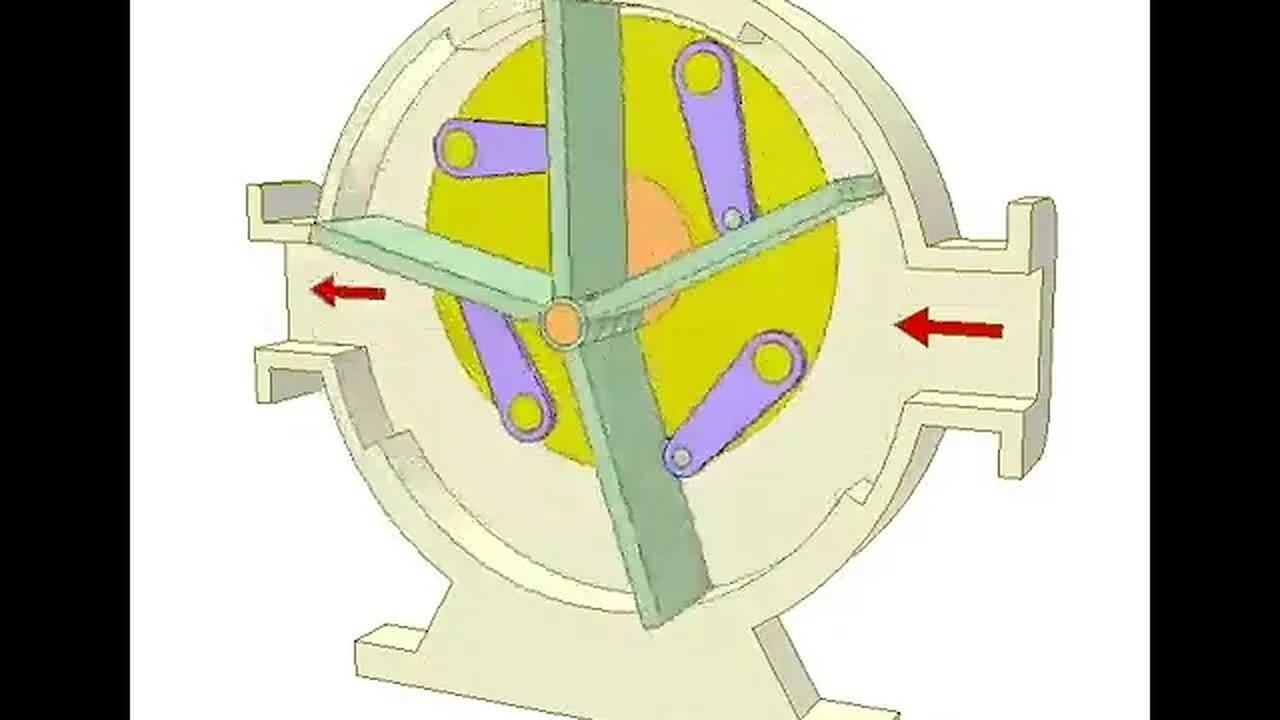 3197 Pump with 4 bar mechanism 1