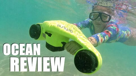 Asiwo TURBO Underwater DIVE SCOOTER - Full Review & Ocean Test Flight 😂💦