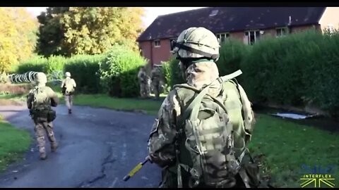 Ukrainian forces training in the UK￼