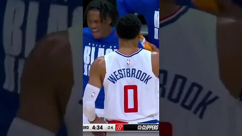 Russ rockin' the cradle(Nba Clipz)#shorts #short