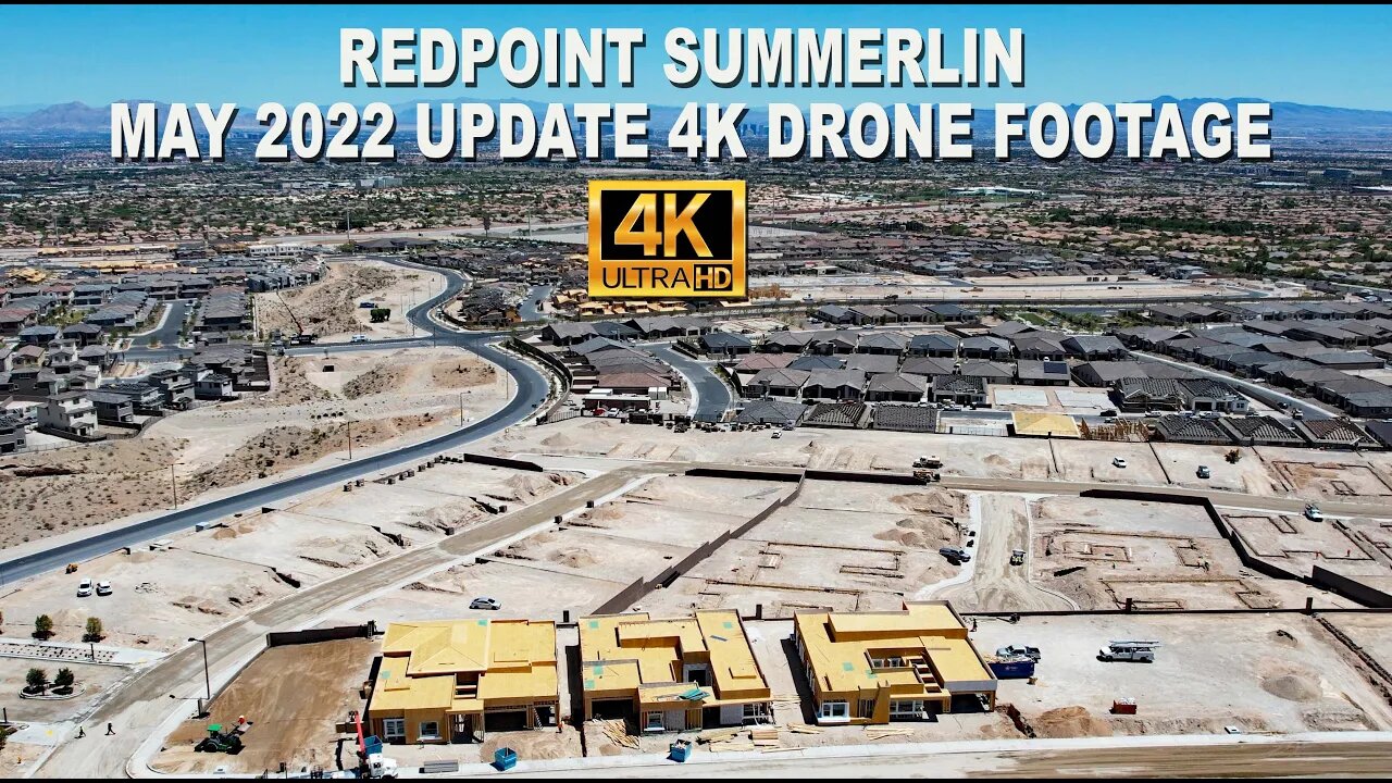 Redpoint Summerlin May 2022 Update 4K Drone Footage