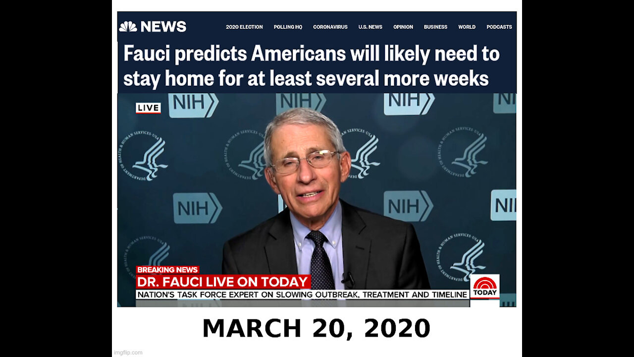 Jesuit agent Dr. Fauci said in 2017 there will be a surprise outbreak during Trump Presidency