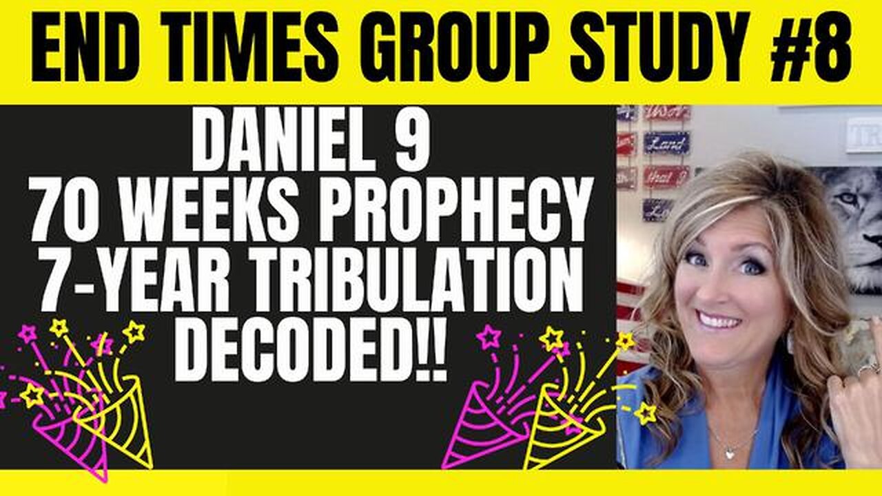 DANIEL 9 "70 WEEKS" PROPHECY ON 7-YEAR TRIBULATION DECODED!