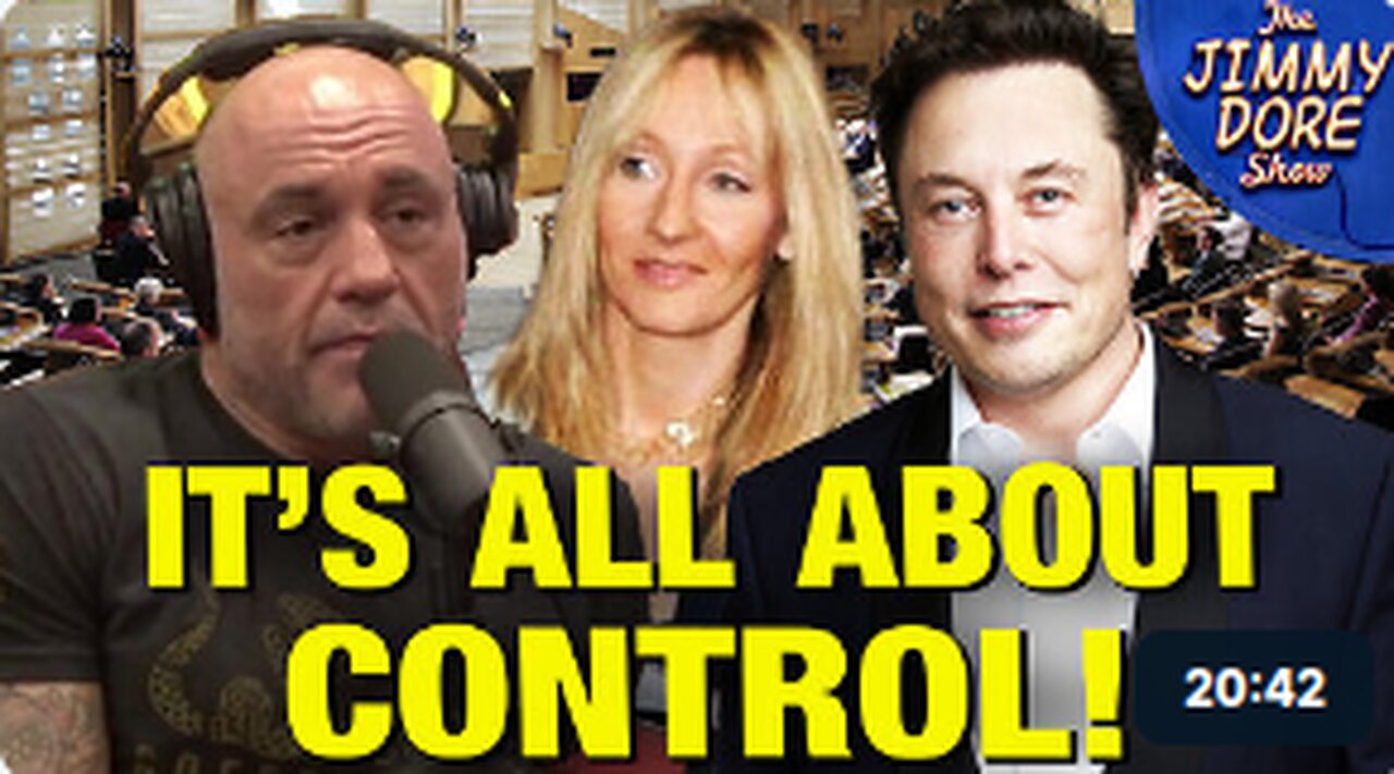 Elon Musk, Rogan & J.K. Rowling DECRY Scotland’s New Hate Crimes Law!