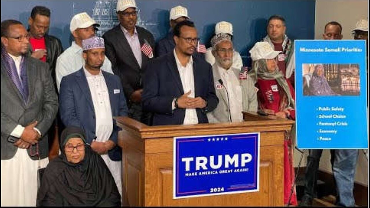 Democrat Somali Muslims Endorse Trump!