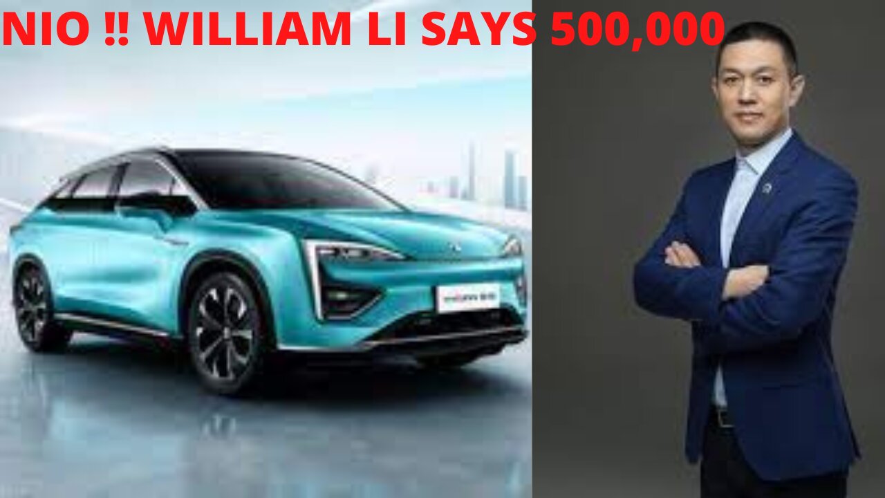 NIO !! 500,000 DELIVERIES !! AND MY FIRST PRICE PREDICTION !!