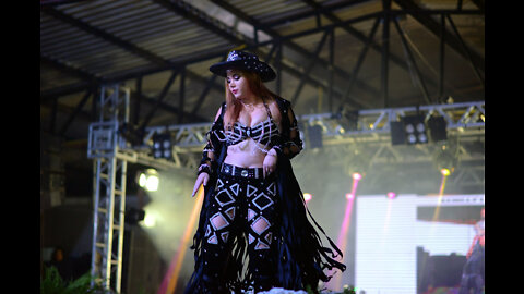Desfile Garota Expoalta 2022 - Kemilly Lagass Traje Country